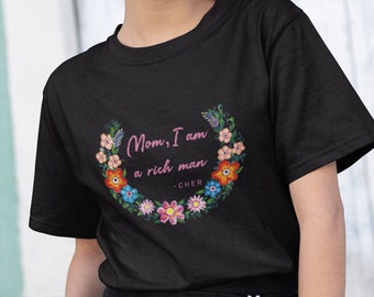 Mom I Am A Rich Man Feminist Shirt Girl Power TShirt Womens Clothing Anti Trump Feminist T Shirt Feminism Shirt