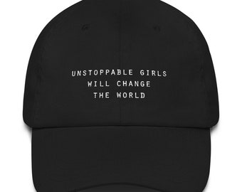 Feminist Hat Girl Power Dad Hat Anti Trump Womens Dad Hats Tumblr Hat Gifts For Her Feminist Gifts