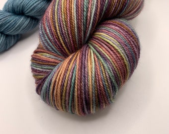 View From the Moon Sock Set - Hand-dyed, Super wash, 80/20 Merin/nylon Fingering weight sock yarn