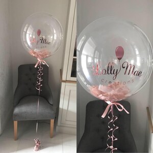 baby shower personalised balloons