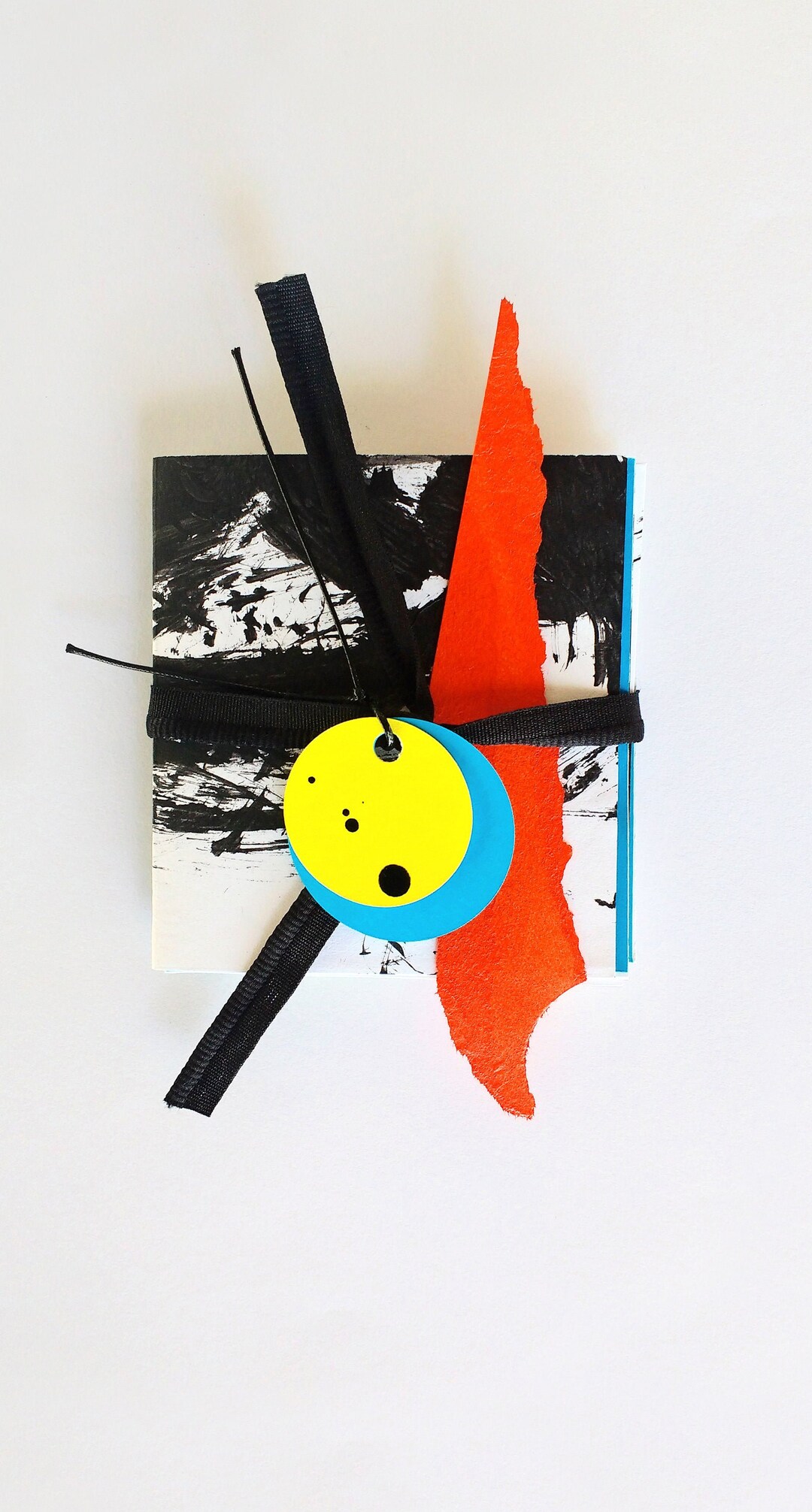 Concertina Artist Book Bright Colours Artist Book Original Design