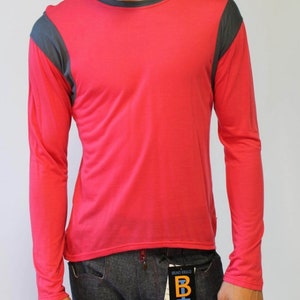 BRUNO IERULLO Designer 100% Lyocell Men's Long Sleeve Extremely Comfortable Long Sleeve image 6