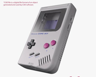 GameBoy DMG-01 3D CAD Shell