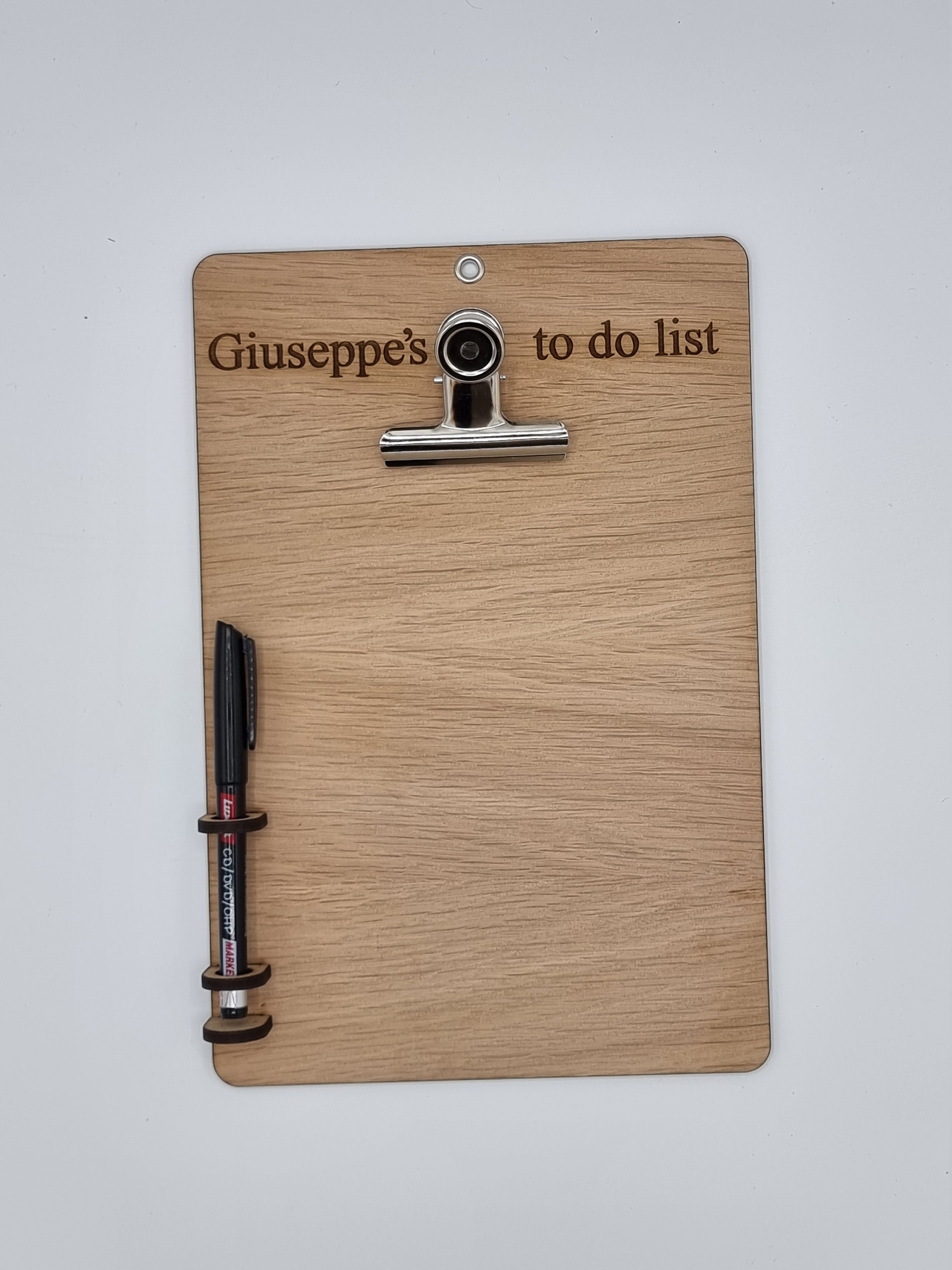 PERSONALISED CLIPBOARD LIST A4 A5 Size to Do Job List Etsy UK