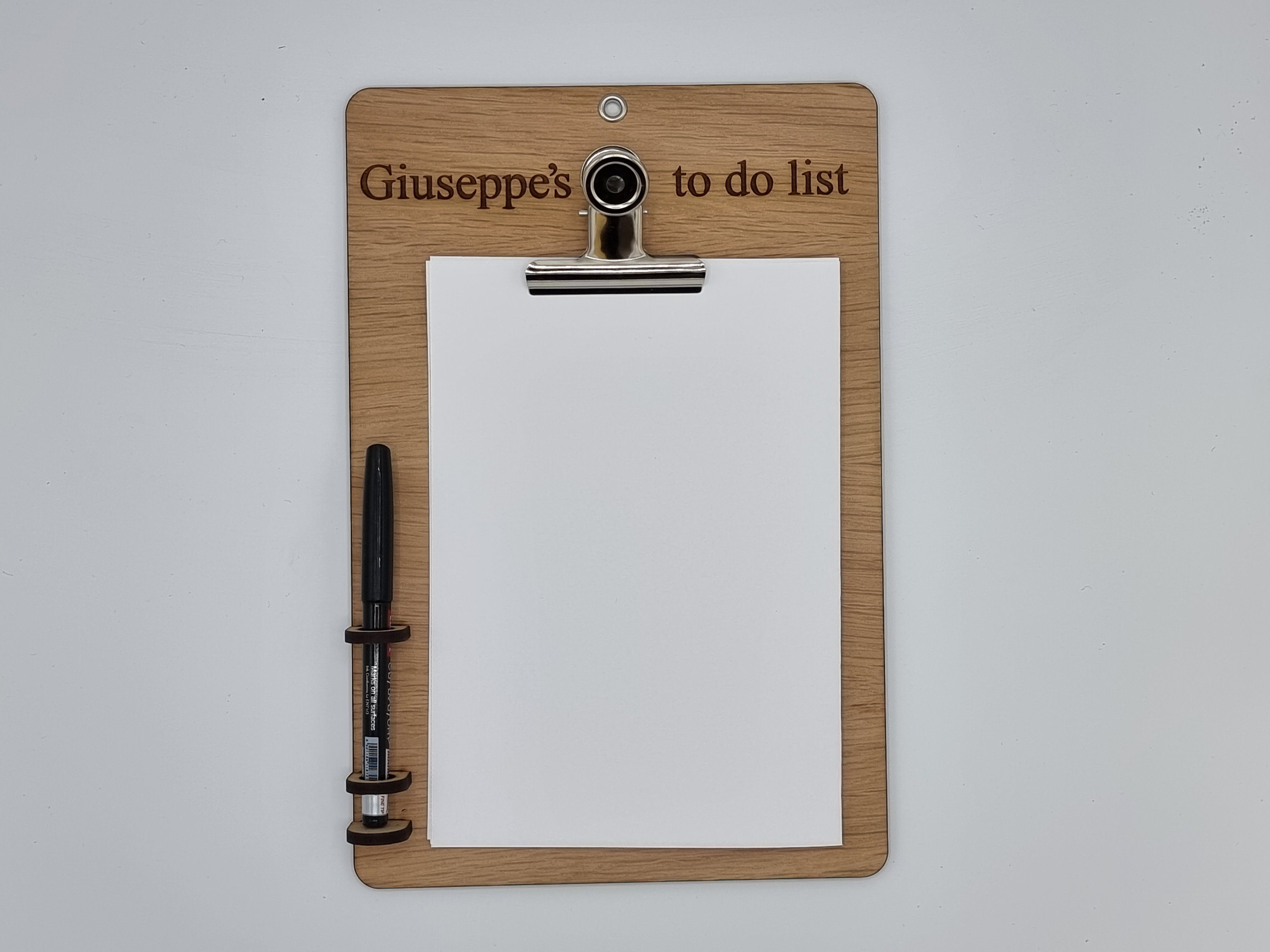 PERSONALISED CLIPBOARD LIST A4 A5 Size to Do Job List Etsy UK