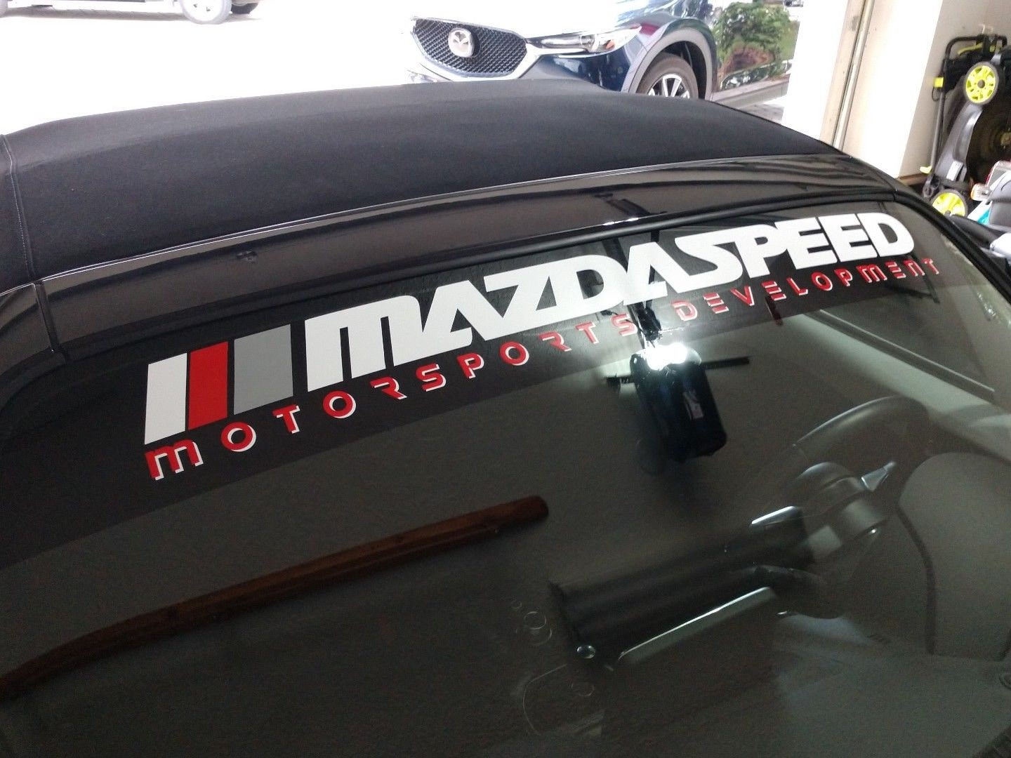 miata windshield banner