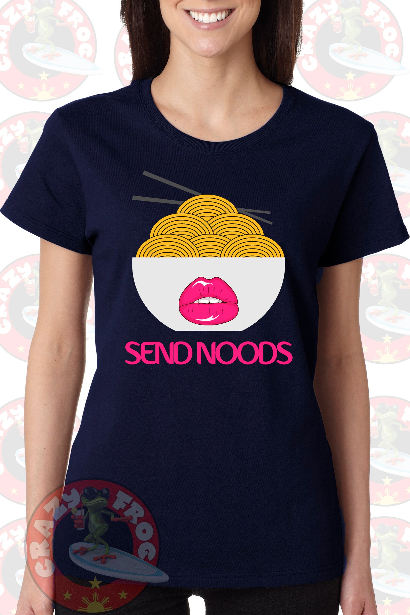 Send Noods Graphic Tee I Love Noodles Funny Shirt For Men And Etsy