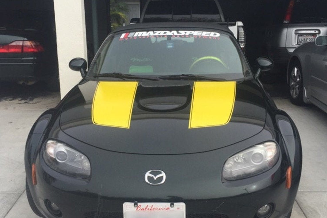 Universal Windshield Banner Fits Any Mazda Miata MX5 Of Any Etsy
