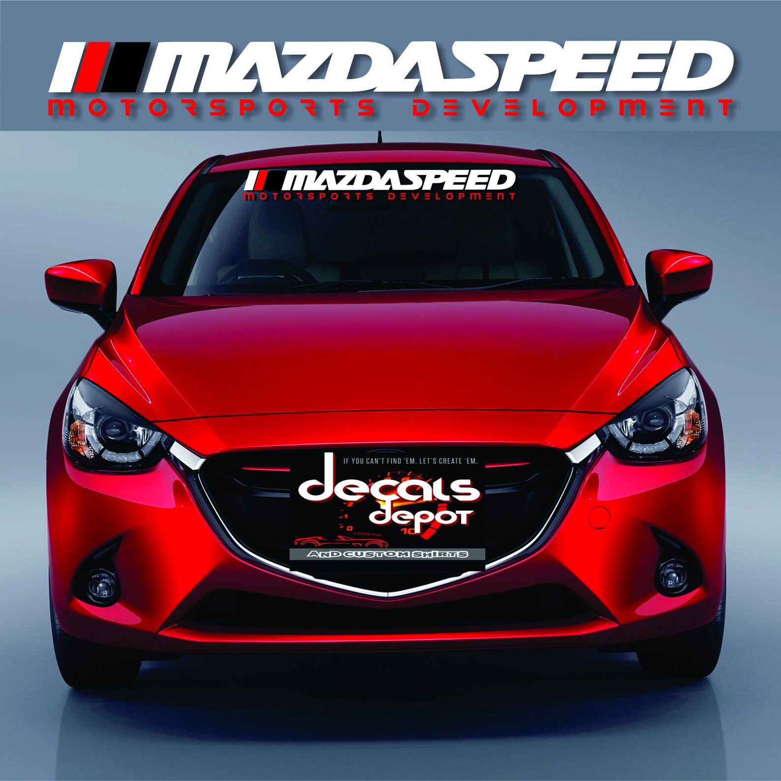 miata windshield banner