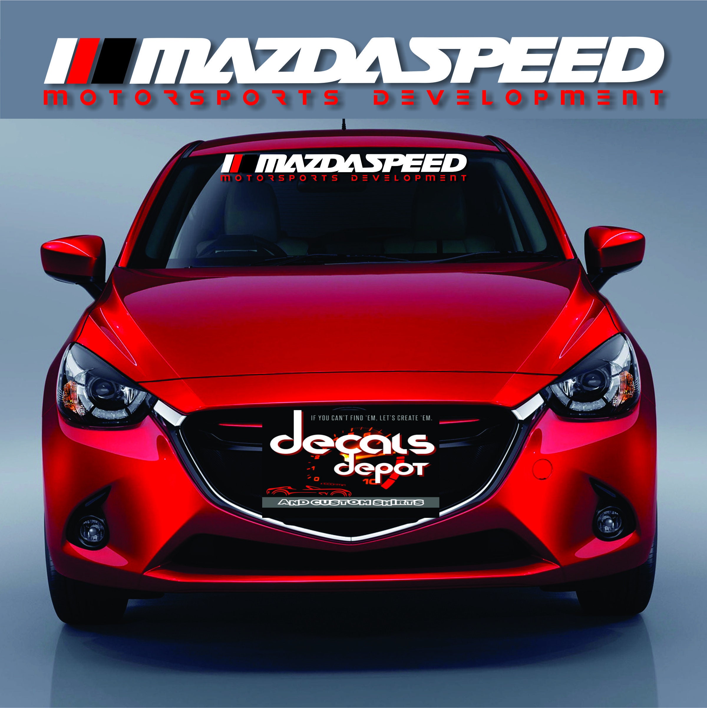 Universal Windshield Banner Fits Any Mazda Miata MX5 Of Any Etsy