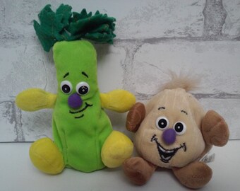 vegetable stuffed animals