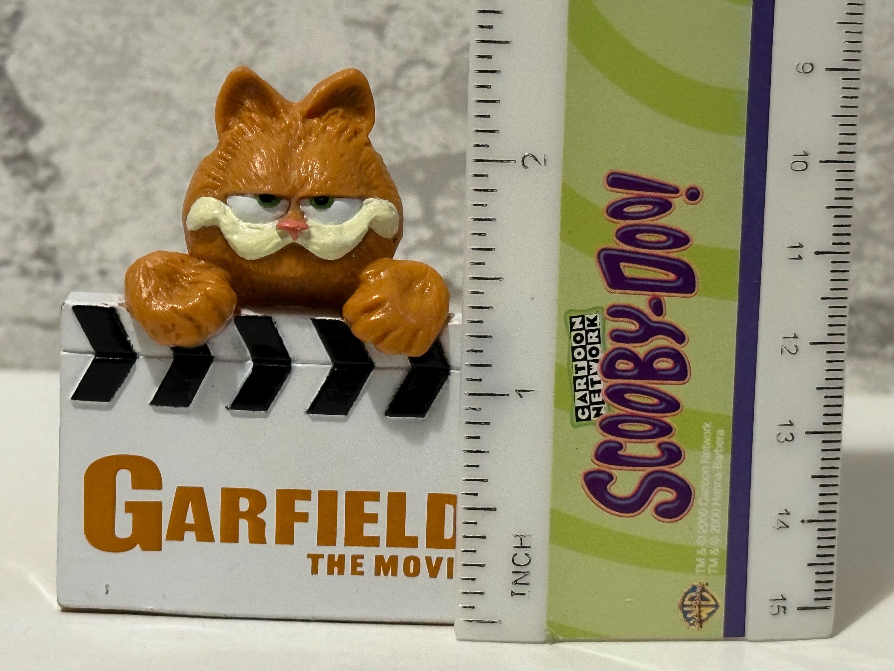 Garfield THE MOVIE Plastic PVC Figure Fat Cat Sealed Rare Garfield