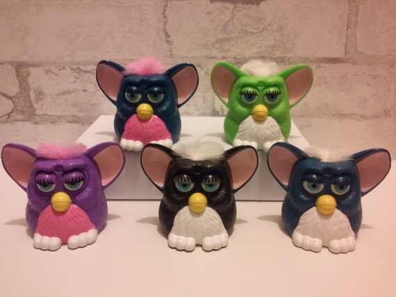 FURBY Mcdonalds Fast Food Toys 1998 Happy Meal Prizes Figures - Etsy