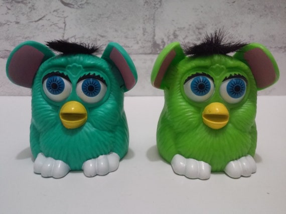 FURBY Mcdonalds Fast Food Toys 1998 Happy Meal Prizes Figures | Etsy