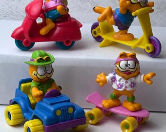 Mcdonald's Garfield Happy Meal Toys 1988 SEALED Pick Your Favorite