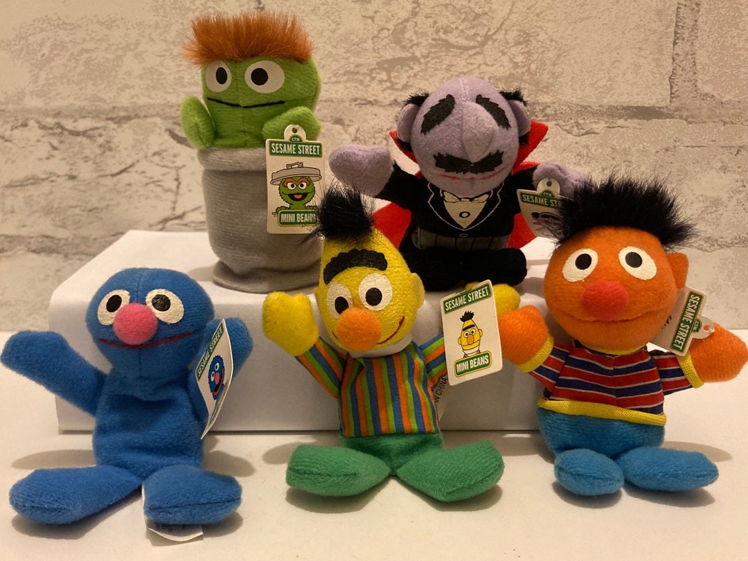 Mini plush 2024 sesame street characters