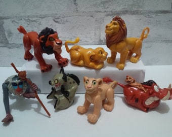 Buy Lion King Mufasa Baby Simba Rafiki Plastic Figure Burger King
