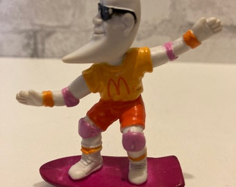 McDonald's Happy Meal MAC Tonight - Moon Man In Sports Car Toy Figure - Foto 7