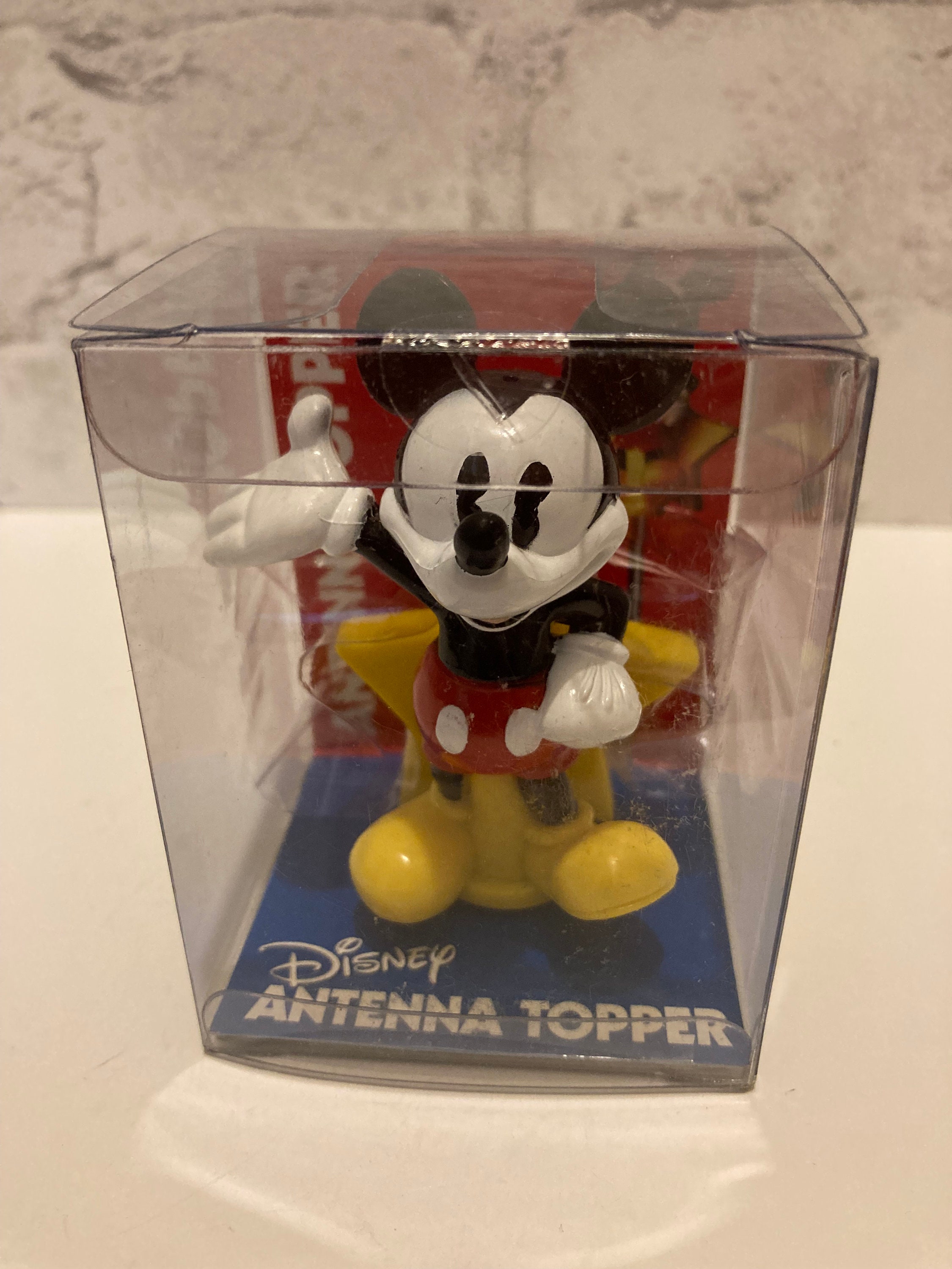Disney Antenna Topper MICKEY MOUSE on Yellow Star 1990s NEW in Etsy Australia