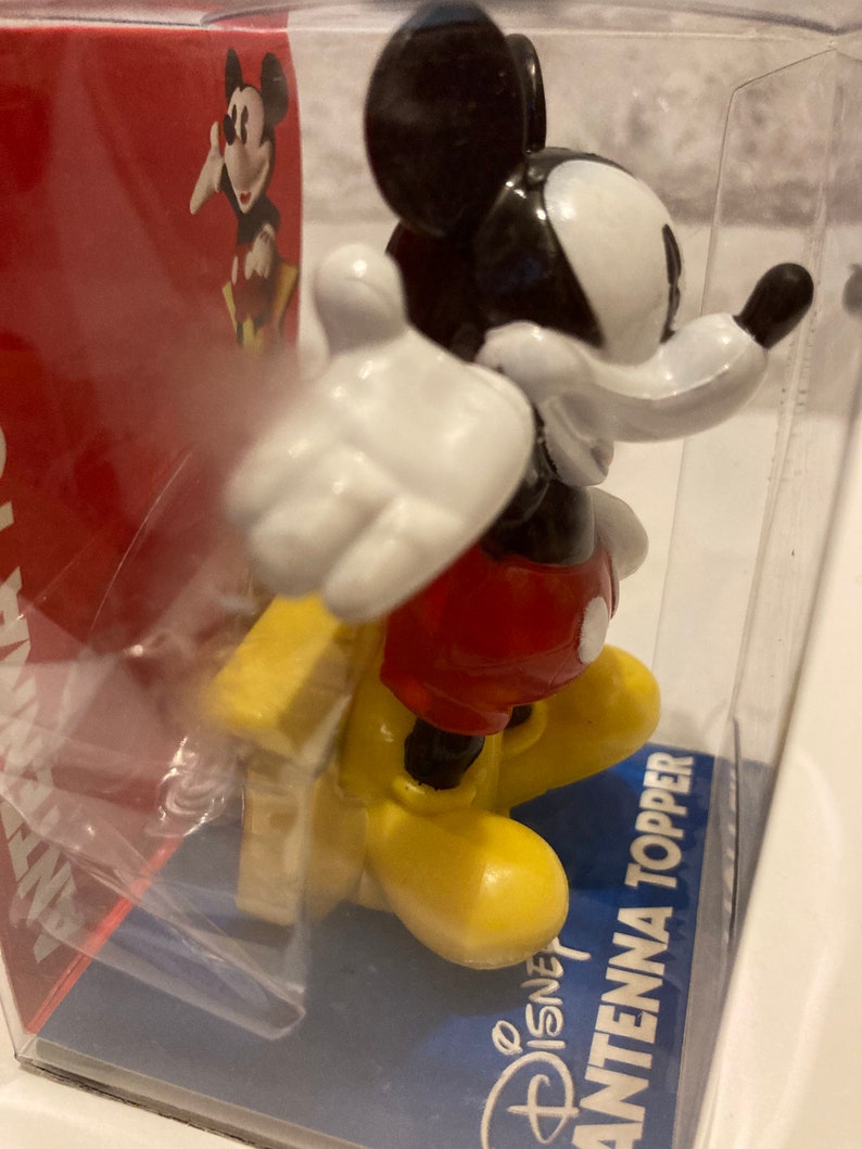 Disney Antenna Topper MICKEY MOUSE on Yellow Star 1990s NEW in Etsy