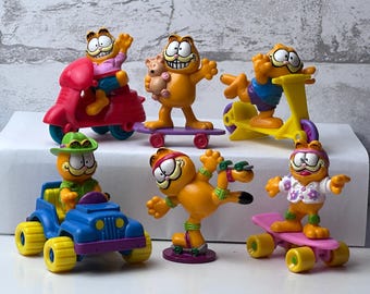ヴィンテージの陶器製ガーフィールドの置物 - Etsy 日本
