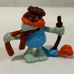 Fraggle Rock Boober 1983 Plastic Schleich W. Germany PVC Figure Jim Henson Muppets 1980s Crazy TV Show Rare Unique Imagination Zany