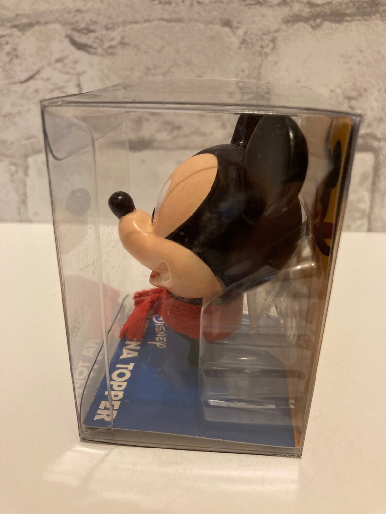 Disney Antenna Topper MICKEY MOUSE Wearing Scarf 1990s NEW in Etsy