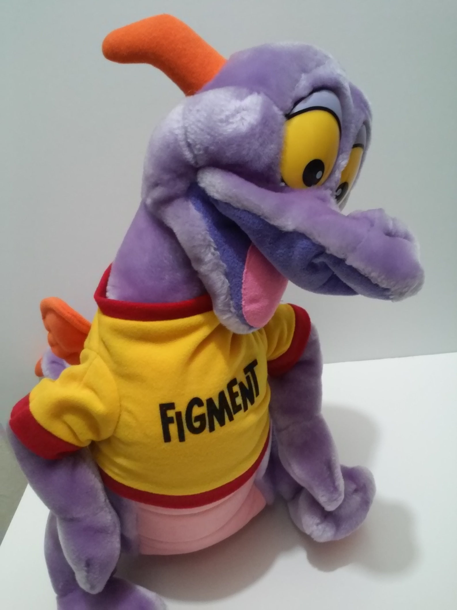 Disney Figment Purple Dragon Plush 1982 Mascot Disneyworld | Etsy