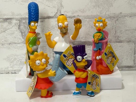 The Simpsons Burger King Global Fanfest 2000 Figures Dysfunctional
