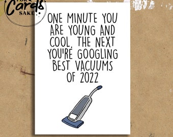 Funny Birthday Card for him or her | Best Vacuums