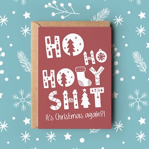 Grappige kerstkaart | Het is weer kerst