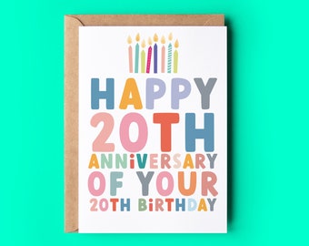Funny 40th Birthday Card: Professionally Printed, Vintage Envelope
