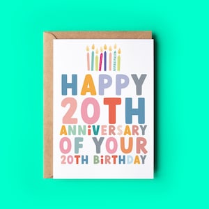 Funny 40th Birthday Card | 40th Birthday Card for him or her