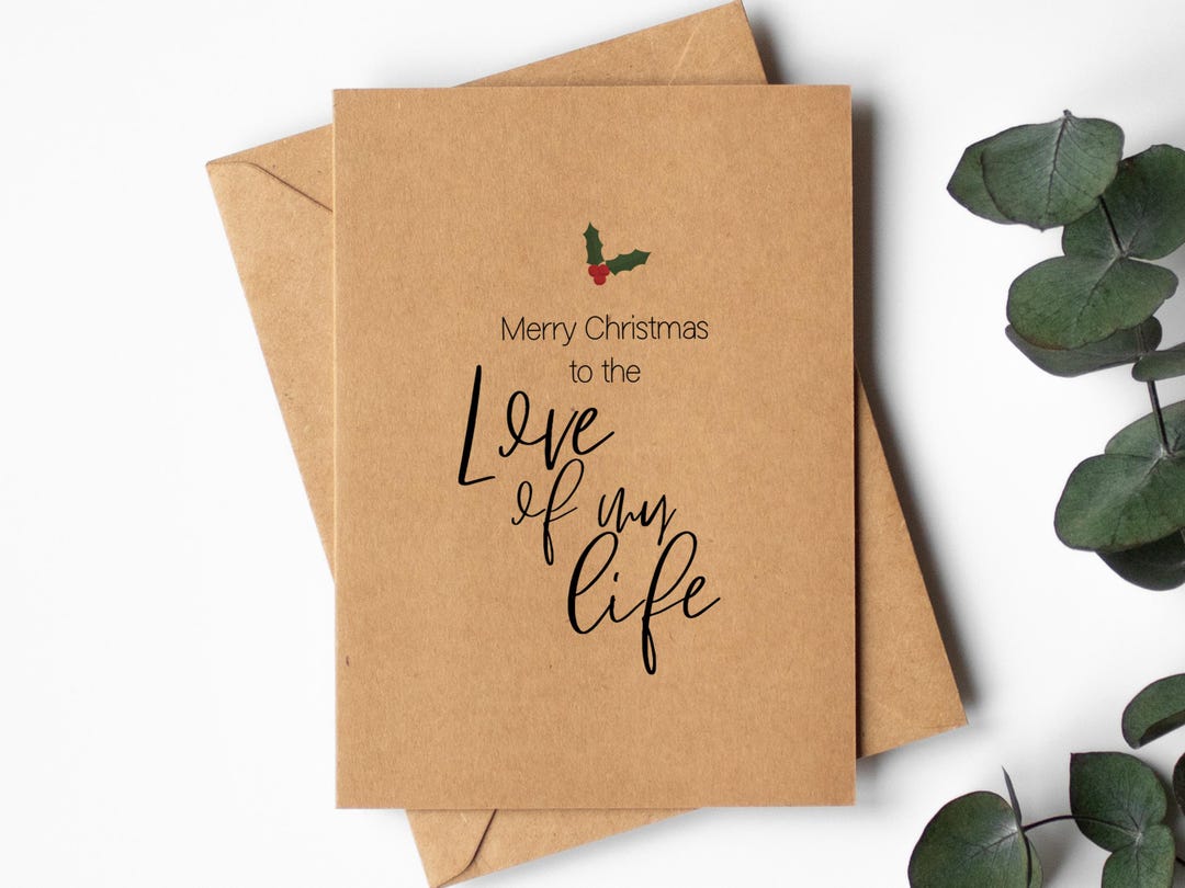 Biglietto Di Natale Personalizzato Per Fidanzato Fidanzato Fidanzata - Foto 2