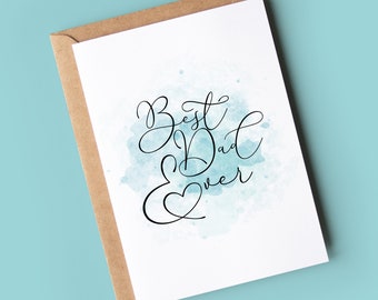 Father's Day Card | Fathers Day | Best Dad Ever