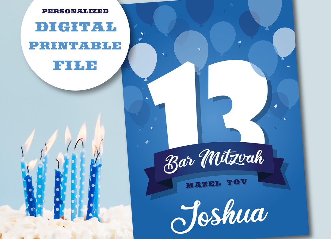 Personalized Bar Mitzvah Greeting - Il 1080xN.1876894210 R52m 