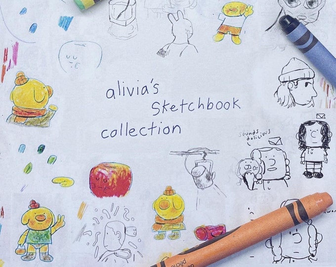 Alivia's Sketchbook Collection Booklet