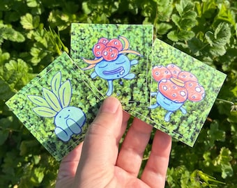 Oddish Line Sticker Bundle