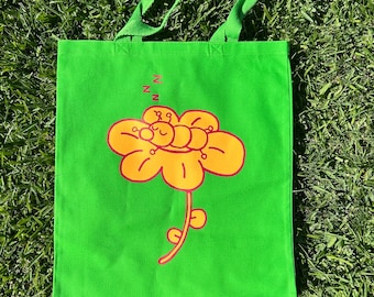 Sleeping Bug Tote Bag