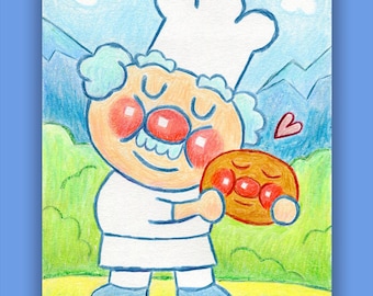 Uncle Jam 4x6 Matte Cardstock Print