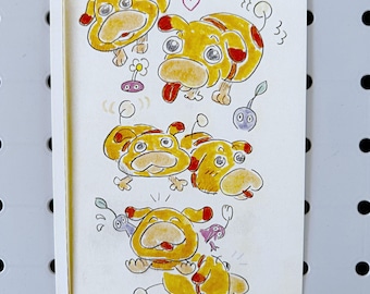 Oatchi Pikmin 4x6 Postcard Print