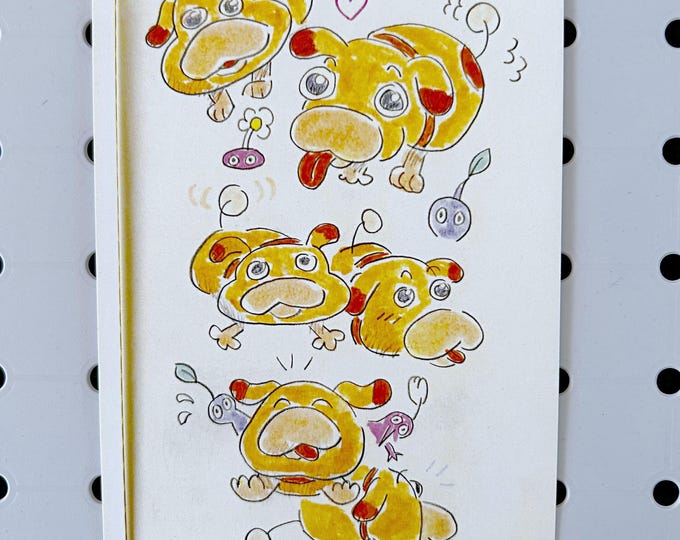 Oatchi Pikmin 4x6 Postcard Print