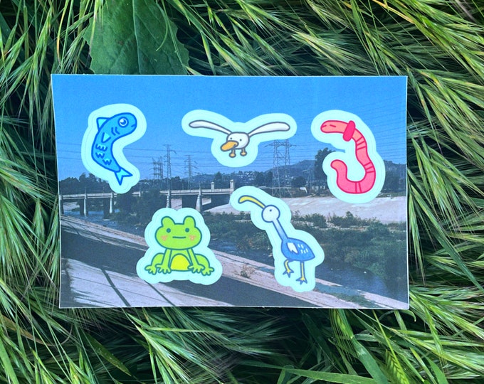 LA River Friends Sticker Sheet