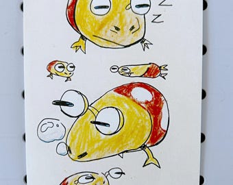 Bulborb Pikmin 4x6 Postcard Print
