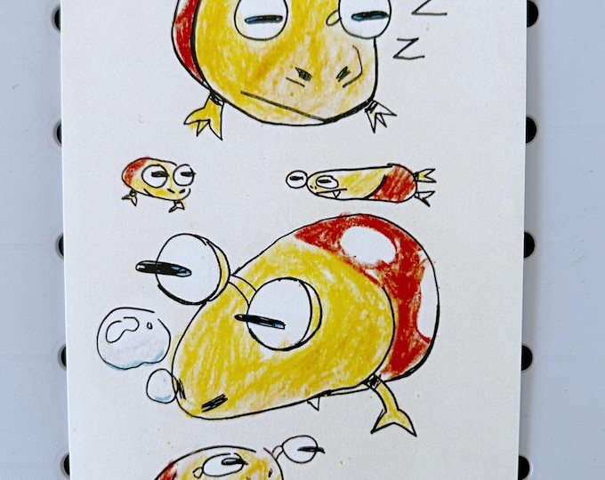 Bulborb Pikmin 4x6 Postcard Print