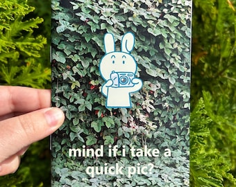mind if i take a quick pic? photo zine