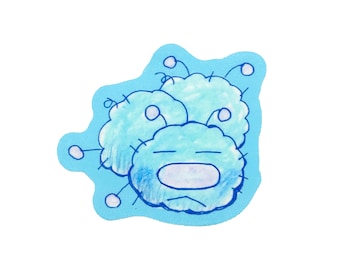 Coriander Grump Sticker