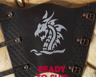 NBEADS Protège-Bras De Tir à L'arc, Protège Bras En Cuir Cuir