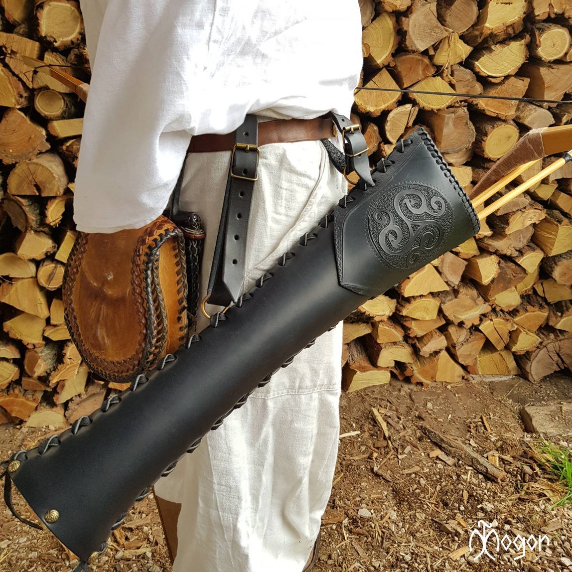 leather arrow quiver leather arrow quiver