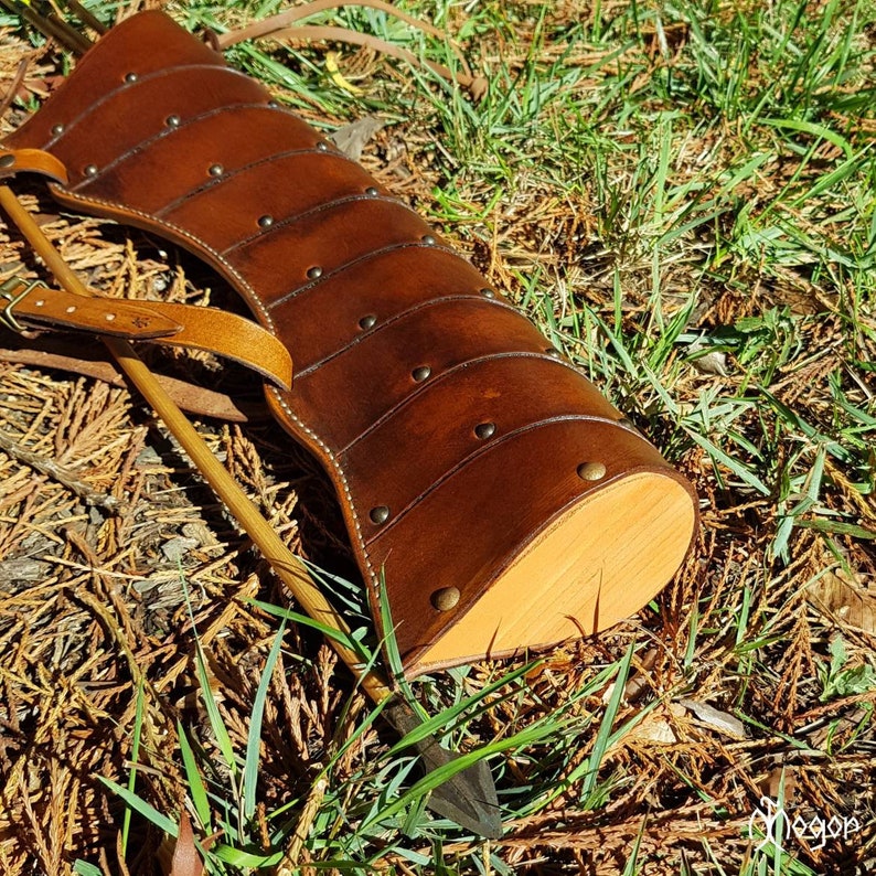 ARCHERY Leather QUIVER/ Side Quiver / Arrow Hip Quiver / Etsy